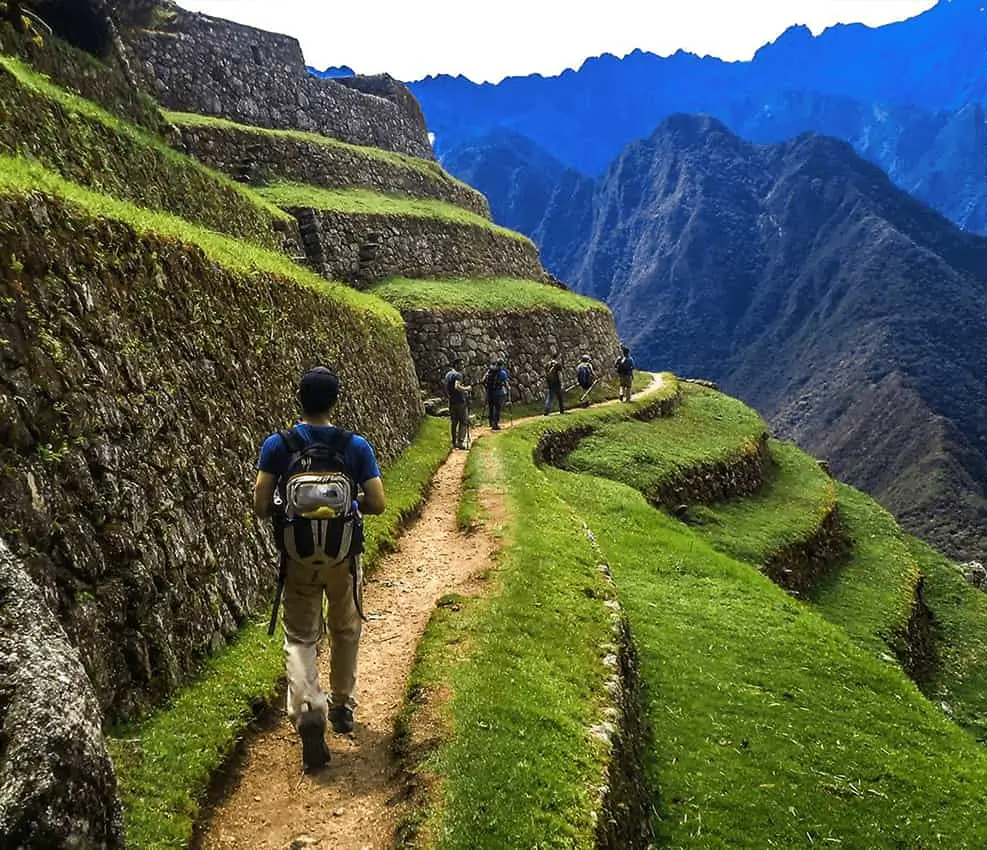 Tagesgenehmigung für den Inka-Trail ab Kilometer 104 und Eintrittskarte nach Machu Picchu