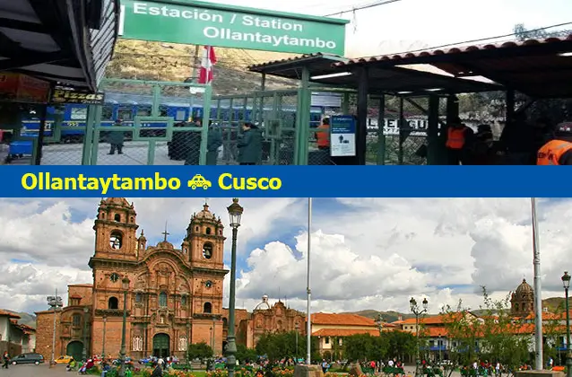 Transport von Ollantaytambo nach Cusco